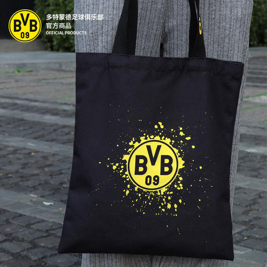 【官方正版】多特蒙德足球俱乐部｜BVB黄黑吉祥物帆布包百搭形象 商品图2