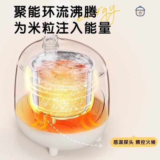 小熊 一人食 迷你电饭煲 1.2L 商品图6