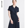 皮尔卡丹女装夏季新款通勤时尚都市双色短袖连衣裙C42DS12
 商品缩略图7