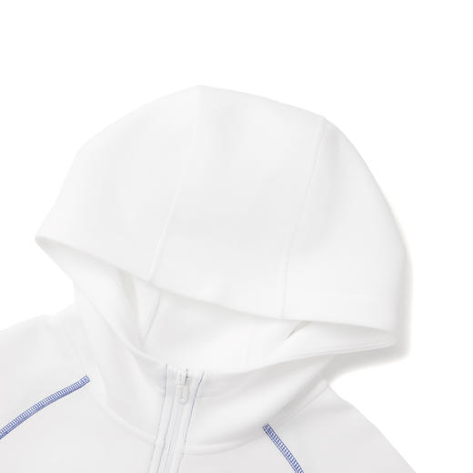 【2024新品】王曼昱同款李宁乒乓球系列男女同款开衫连帽卫衣AWDUJ05-1 商品图3