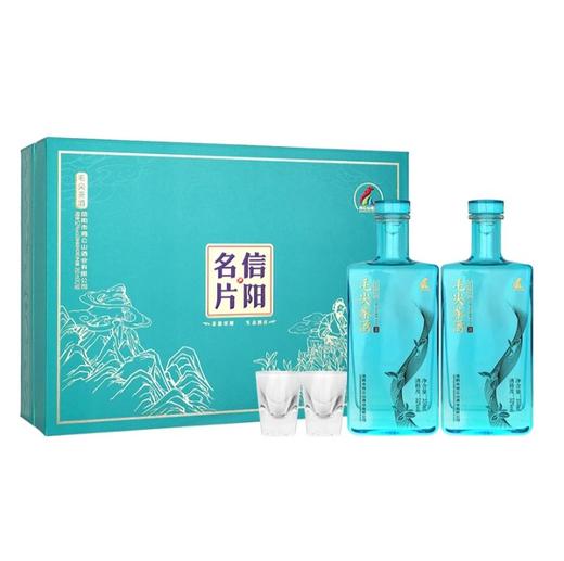 鸡公山鸡公山茶香酒信阳名片毛尖茶酒52度350ml*2瓶/提 商品图2