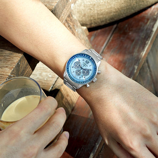 西铁城日本官方正品新FF系列钢带光动能男表CA4500-83M 商品图4