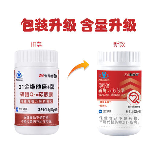 【买1送1】21金维他辅酶Q10软胶囊  为心保驾护航  一瓶30粒 商品图1