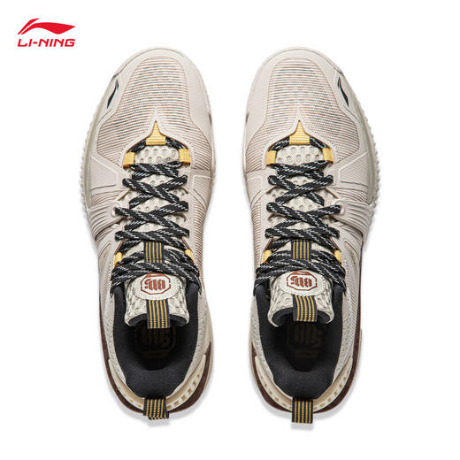 李宁反伍暴风丨篮球鞋男2024夏季新款减震回弹中帮篮球外场鞋ABFU017 商品图3