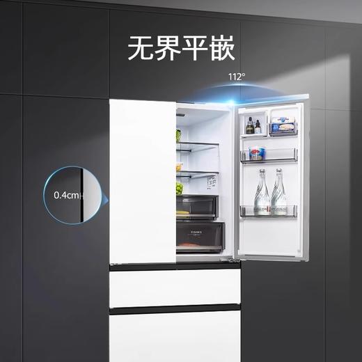 【国补15%】西门子平嵌 501L大容量法式多门 家用变频电冰箱 超薄平嵌 双系统双循环 抑菌清新 变温储鲜 KF88E1220C 商品图3