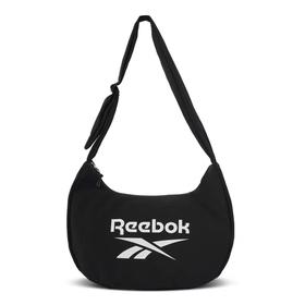 119.9秒杀Reebok 锐步大容量运动休闲斜挎包单肩包饺子包月牙包黑色530157绿色542792-CY