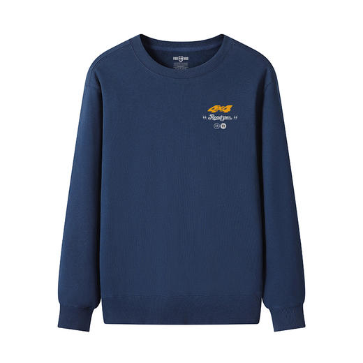 自由基地4X4越野款式图案印花合体版型毛圈款套头卫衣队服定制款 NMT-2189 商品图6