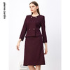 皮尔卡丹女装连衣裙秋冬高级感职业通勤修身连衣裙P3402E3846T0 商品缩略图3