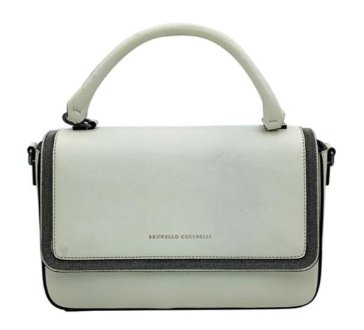 Brunello Cucinelli 简约几何廊形优雅线条设计  白色 商品图0