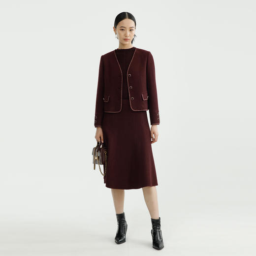 戴布拉芬呢大衣外套L27D133 商品图0