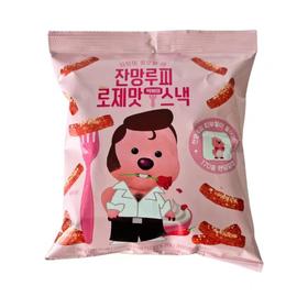 YEM 잔망루피떡볶이스낵로제맛80g