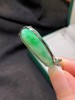 18K金冰晴绿福豆吊坠 商品缩略图5