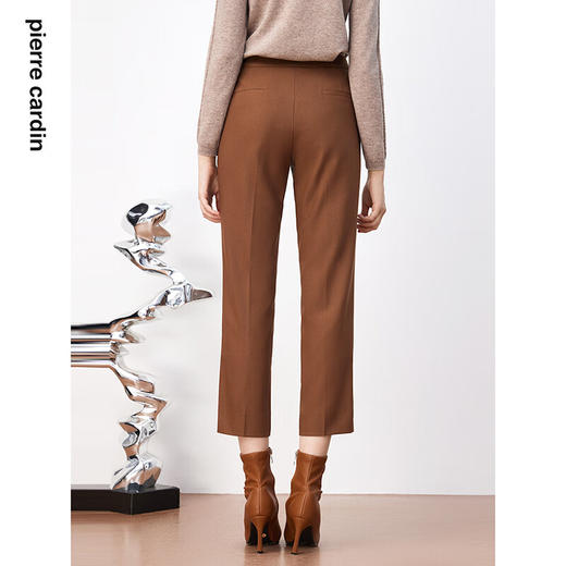 皮尔卡丹女装知性直筒简约通勤气质直筒裤P3348T3997M0
 商品图2