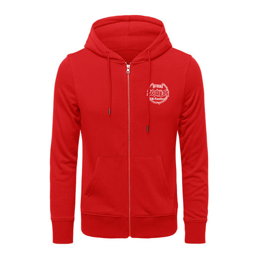 自由基地男女款破烂废土风英雄会设计图案印花带帽拉链卫衣毛圈款 NMT-2191 商品图4