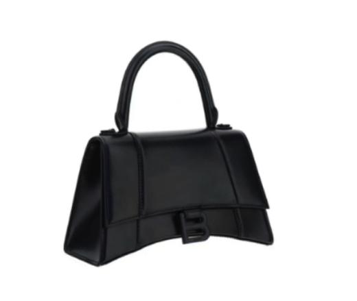 Balenciaga 女士小号小牛皮革手提单肩斜挎包沙漏包 商品图0