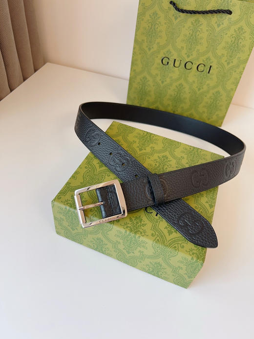 秋冬特惠💰300【Gucci】男士腰带 早秋系列添姿加彩。这款亮眼的腰带 商品图5