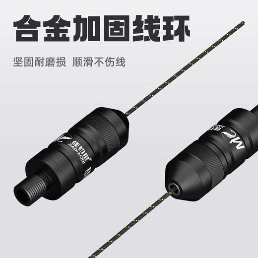 佳钓尼黑坑扎边器钓鱼配件钓边抄网杆变鱼竿支架改装接头竿稍绳 商品图3
