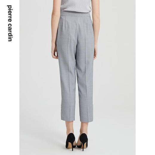 皮尔卡丹女装裤子淑女九分百搭休闲裤通勤直筒裤女P2217T2028H0
 商品图3