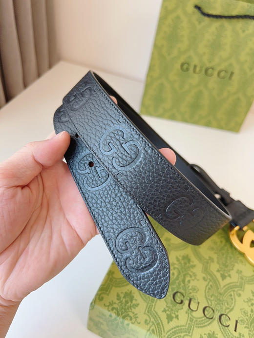 秋冬特惠💰300【Gucci】男士腰带 早秋系列添姿加彩。这款亮眼的腰带 商品图7