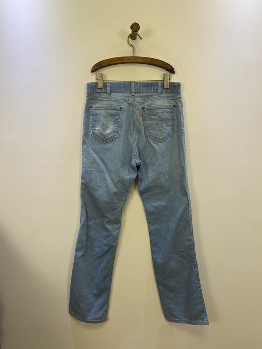 70年代 Vintage 橘标 牛仔裤 美国制 长裤（33”） （84 cm）_WLP(3) 商品图0
