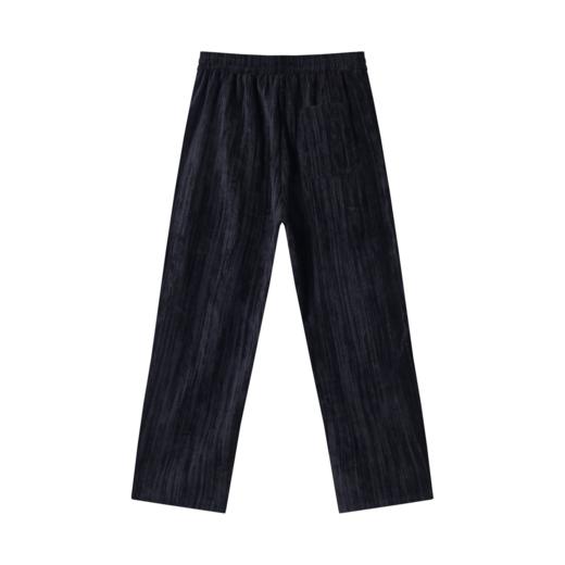 WY461秋冬季新款时尚个性扎染半拉链立领卫衣直筒休闲裤潮流两件套潮 商品图7