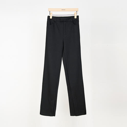 oldcolour春秋款黑色修身百搭高腰气质铅笔裤长裤女O11073141 商品图2