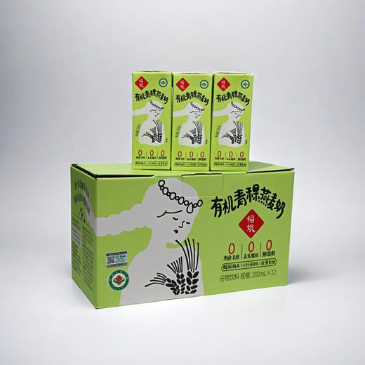福娘有机青稞燕麦奶 12盒/箱 商品图5