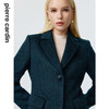 皮尔卡丹女装毛呢外套绿色羊毛复古休闲西装式外套女P2400C2881G0
 商品缩略图4