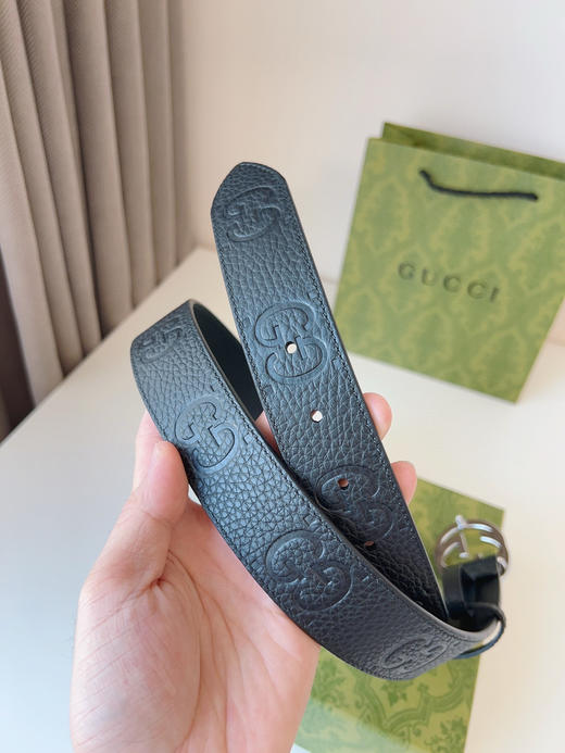 秋冬特惠💰300【Gucci】男士腰带 早秋系列添姿加彩。这款亮眼的腰带 商品图7