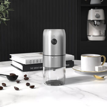 CLITON电动咖啡磨豆机 手摇咖啡豆研磨机便携手冲手磨咖啡机自动磨粉机 /厨具 /咖啡具 /磨豆机 商品图2