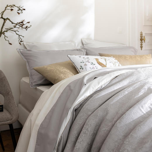 AT邸尔铂·法国进口奢华家纺Lin&Soie地形·丝与麻系列床盖 商品图5