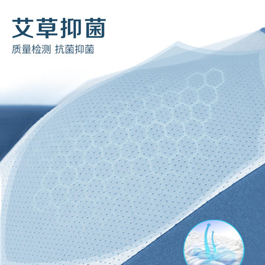 【5A抑菌】洁丽雅50S中腰男士内裤轻薄透气舒适亲肤简约纯色平角裤 商品图2
