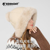 【代发】卡蒙冬季鹅绒后开叉大头围毛边护耳帽 商品缩略图1