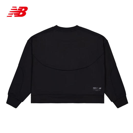 NEW BALANCE/NB CrewSweater Shirt 女款经典简约运动卫衣连帽外套 商品图1
