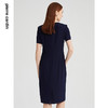 皮尔卡丹女装连衣裙法式高级感三醋酸短袖通勤裙子P2221D2095L0
 商品缩略图3