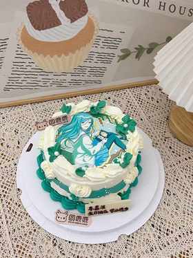 漫画主题蛋糕（糯米纸）