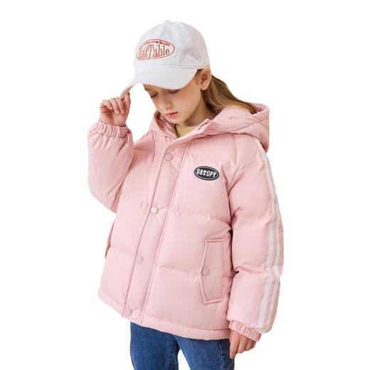 史努比儿童韩版面包服羽绒服男女童休闲外套连帽中大童儿童羽绒服 商品图4