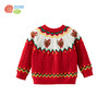 贝怡童装儿童针织毛衣套头2024新款秋冬装圣诞节新年男女童上衣ZB3DS062 商品缩略图4