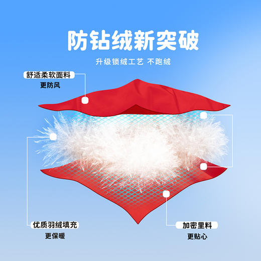 贝贝怡童装男女宝宝连帽羽绒服新年连体衣新生儿加厚连身衣拜年服ZB4DL002 商品图8