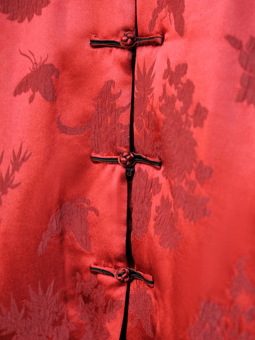 盛唐牡丹| 双面穿冠乐绉夹棉外套 商品图5