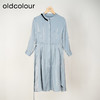oldcolour春秋款气质百搭收腰显瘦长袖连衣裙女GL32103820 商品缩略图1