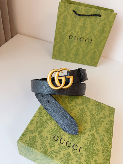 秋冬特惠💰300【Gucci】男士腰带 早秋系列添姿加彩。这款亮眼的腰带 商品图4