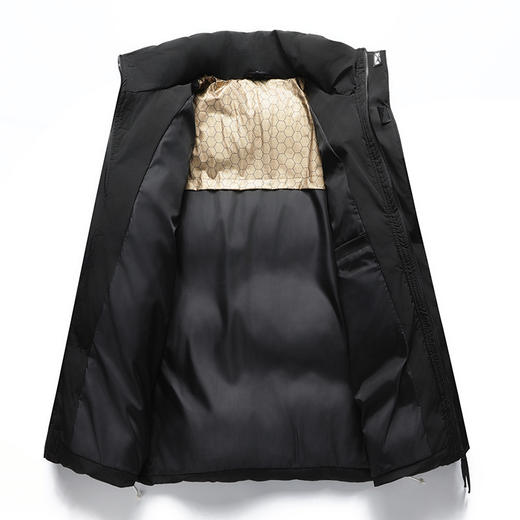 【新款DPX】大依优型大码潮款立领棉服棉衣外套休闲胖子大码男休闲宽松加肥加大上衣 商品图4