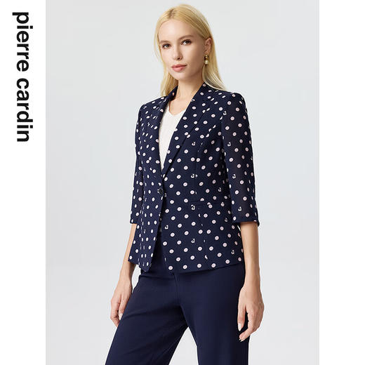皮尔卡丹女装西装春夏波点日常通勤显瘦气质减龄西服P3233U3094N3
 商品图1
