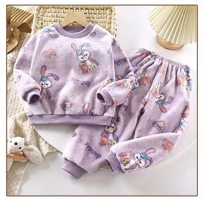 【MONZECIKOIMS法兰绒儿童家居服套装】不冻娃系列🔥 穿上宅家幸福感爆满💕，暖暖的像穿上了小太阳~ 商品图2