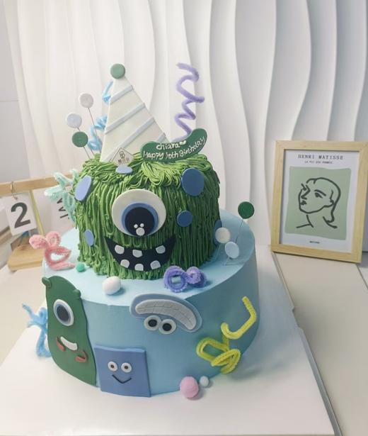 小怪兽-双层蛋糕 商品图0