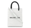 Balenciaga巴黎世家 Shopping锡类 鳄鱼纹Logo 牛皮 托特包Tote包购物袋手机包挎包斜挎手提包 小号 男女同款情侣款 白色 商品缩略图0