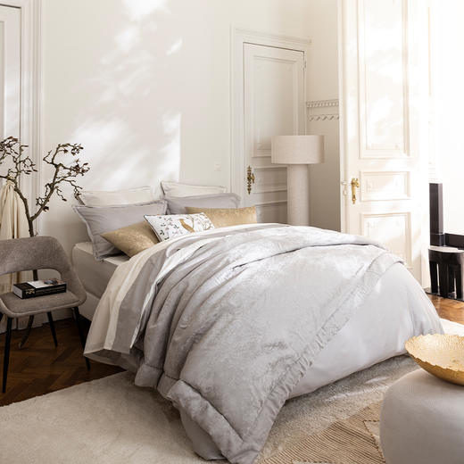 AT邸尔铂·法国进口奢华家纺Lin&Soie地形·丝与麻系列床盖 商品图3