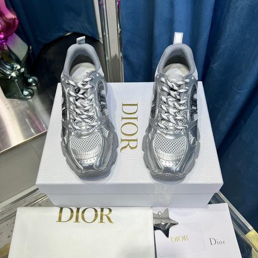 DIOR迪奥 Chrono 圆头系带 低帮 生活休闲鞋 女款 灰色（HC） 商品图4