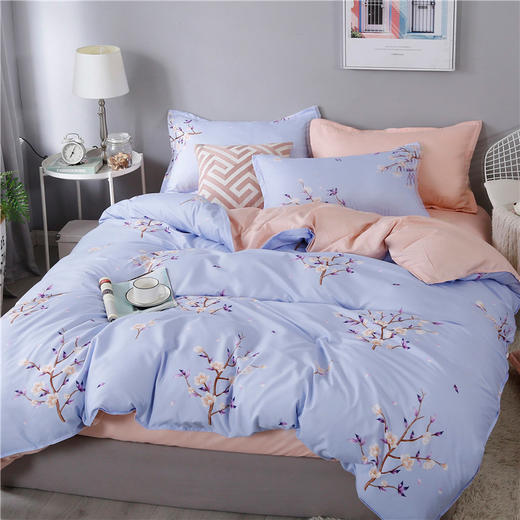啄木鸟(PLOVER)卡肤棉四件套-枝头飘香ZMN-SX-05 商品图1